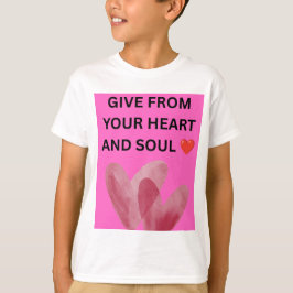 心を込めて❤️ Tシャツ