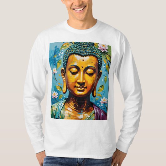 心を込める力:内なる平和を実現 Tシャツ (正面)