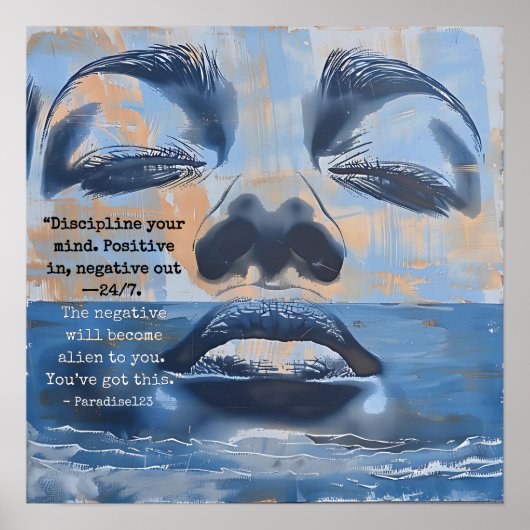 心を鍛える ポスター (正面)