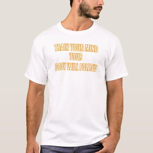心を鍛える Tシャツ (正面)