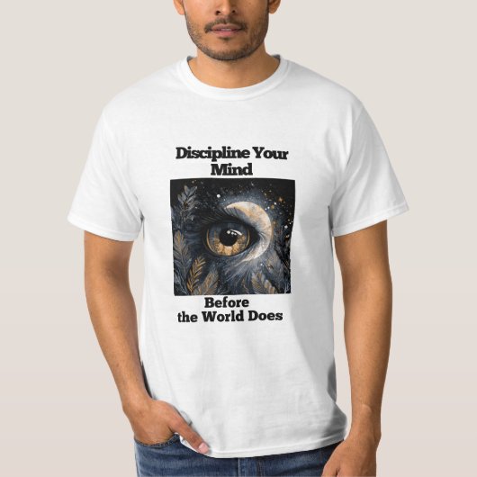 心を鍛やる気を起こさせるえる – Tシャツ (正面)