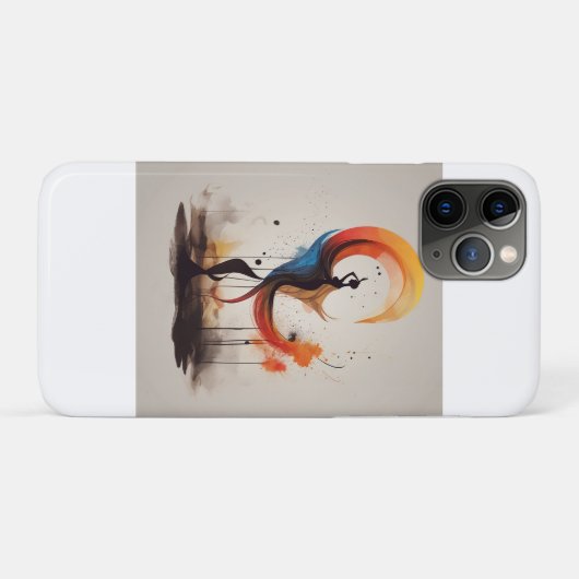 心を開いて Case-Mate iPhoneケース (裏面(横))