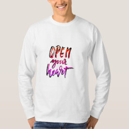 心を開いて Tシャツ