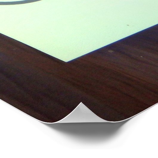 心を開く写真 ポスター (角)