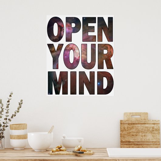 心を開く ポスター (キッチン)