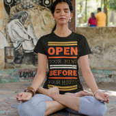 心を開く Tシャツ