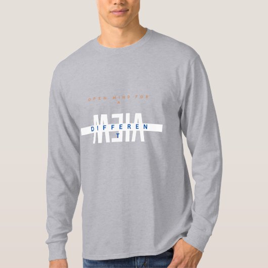 心を開違うく Tシャツ (正面)