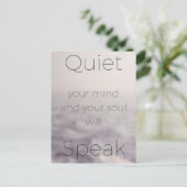 心を静めて心を静話め ポストカード (スタンド正面)