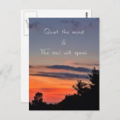 心を静める ポストカード (正面/裏面)