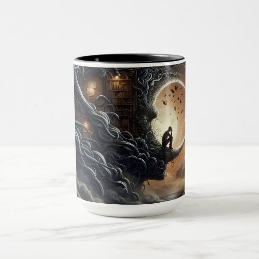 心を静める マグカップ (中央)