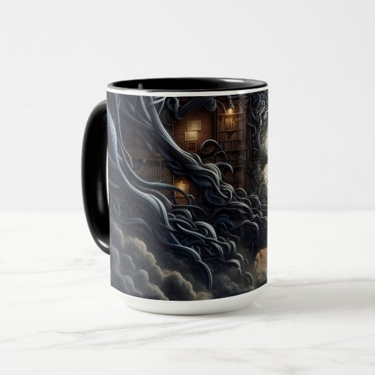 心を静める マグカップ (正面左)