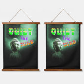 心を静める 吊り下げ型タペストリー (ダブル)