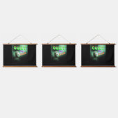 心を静める 吊り下げ型タペストリー (トリプル)