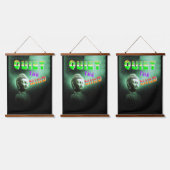 心を静める 吊り下げ型タペストリー (トリプル)