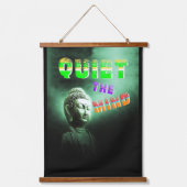 心を静める 吊り下げ型タペストリー (正面)