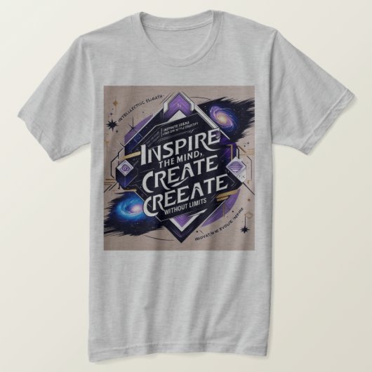 心インスパイアは、制限なしで作成 Tシャツ (デザイン正面)