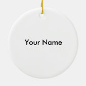 心クールナースカドゥセウスオーナメント セラミックオーナメント (裏面)