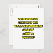 心クール胸郭外科医はオキシモロンではない ポストカード (正面/裏面)