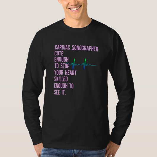 心ソノグラフエコーテック教育Rdcs 1 Tシャツ (正面)
