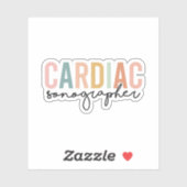 心ソノグラフハートソノグラフィギフト シール (シート)