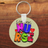 心ナースギフト – 心ユニークデザイン キーホルダー (正面)