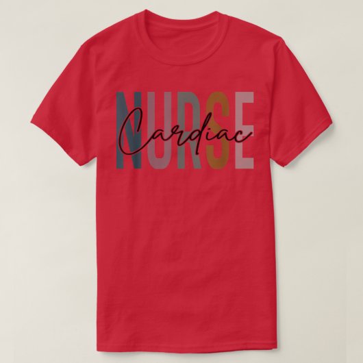 心ナースライフ数々のカラーTee心ナースギ Tシャツ (デザイン正面)