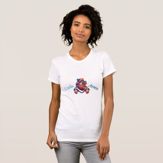 心停止 Tシャツ (正面フル)
