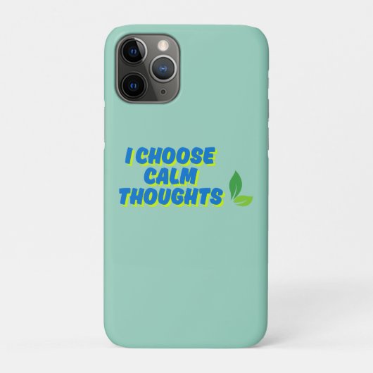 心前向きを静めるモチベーション Case-Mate iPhoneケース (裏)