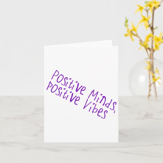 心前向き カード (黄色い花)