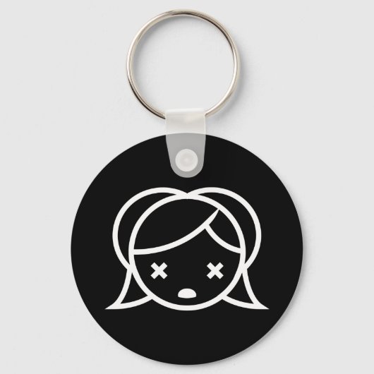 心勇（女の子1） キーホルダー (正面)