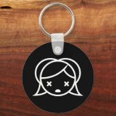 心勇（女の子1） キーホルダー (正面)