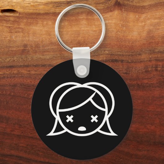 心勇（女の子1） キーホルダー (正面)