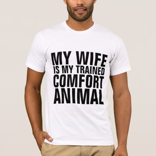 心地よいおもしろい用動物Tシャツ Tシャツ (正面)