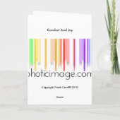 心地よいおよび喜び シーズンカード (裏面)