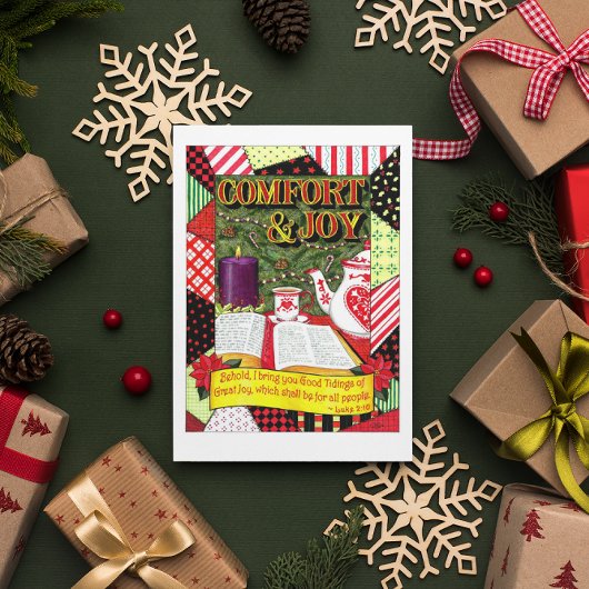 心地よいとジョイのクリスマスカード シーズンカード