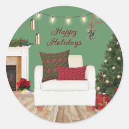 心地よいとジョイアームチェア ラウンドシール