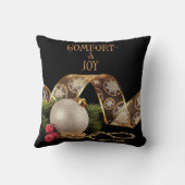 心地よいとジョイオーナメントとリボン クッション (裏面)