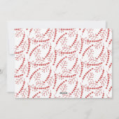 心地よいとモダンジョイ・ホリデーのクリスマスフォト シーズンカード (裏面)