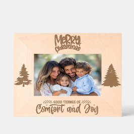 心地よいと喜びの良い知らせ レーザー彫刻フレーム