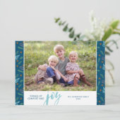 心地よいと喜びの記事 |写真クリスマス シーズンカード (スタンド正面)