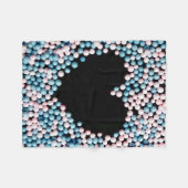 心地よいと暖かさのフリースブランケット フリースブランケット (正面(横))