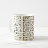 心地よいと歓喜 コーヒーマグカップ (正面左)