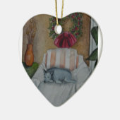 心地よいと歓喜 セラミックオーナメント (左)