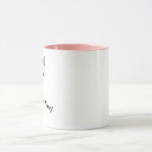 心地よいのパーソナライズなコーヒー・マグ11ozのコップ マグカップ (中央)