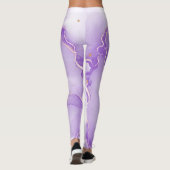 心地よいのヨガ:女性のレギンス&パンツ レギンス (裏面)