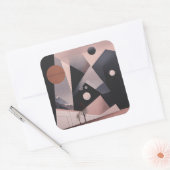 「心地よいの工芸品：カスタムデザイン枕 スクエアシール (封筒)