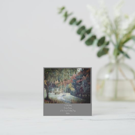 心地よいの歌のための娘を失う,妹,友人 エンクロージャーカード (スタンド正面)