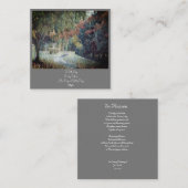 心地よいの歌のための娘を失う,妹,友人 エンクロージャーカード (正面/裏面)