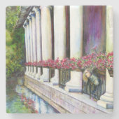 心地よいは進歩の敵 ストーンコースター (正面)