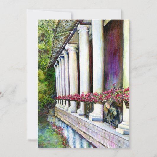 心地よいは進歩の敵 招待状 (正面)